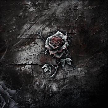 Set Rose Tattoo - Kunstleder Taschenpanel
